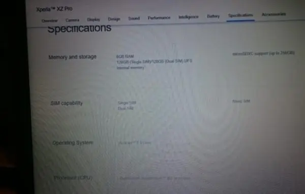 Каким окажется флагман Sony Xperia XZ Pro?