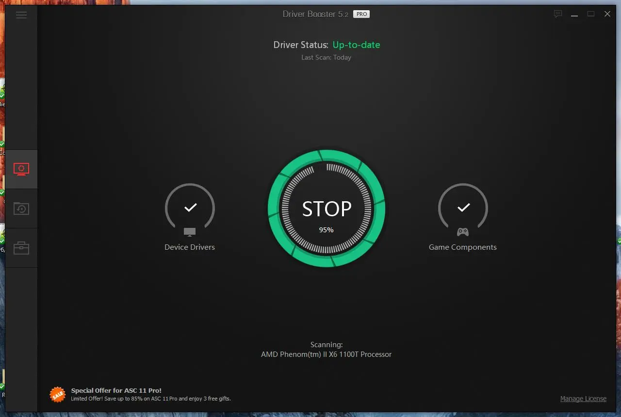Лицензию на IObit Driver Booster 5 PRO отдают бесплатно