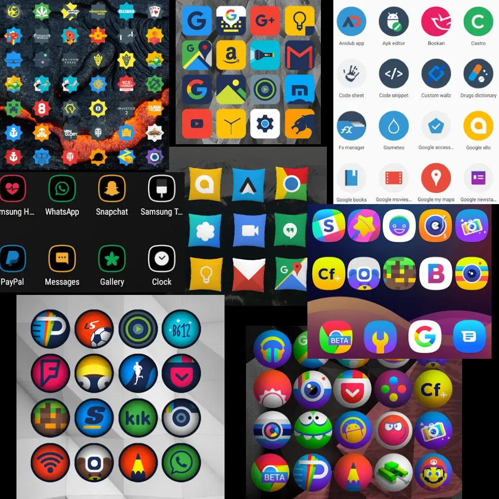 Платное бесплатно: 8 наборов иконок для Android (22.01.2018)