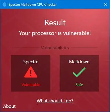 Уязвим ли ваш процессор? Тестируем на брешь к Meltdown и Spectre