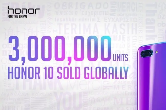 Honor 10 — крутой! 3 миллиона проданных устройств за 2 месяца