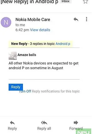 Смартфоны Nokia начнут получать Android P в августе