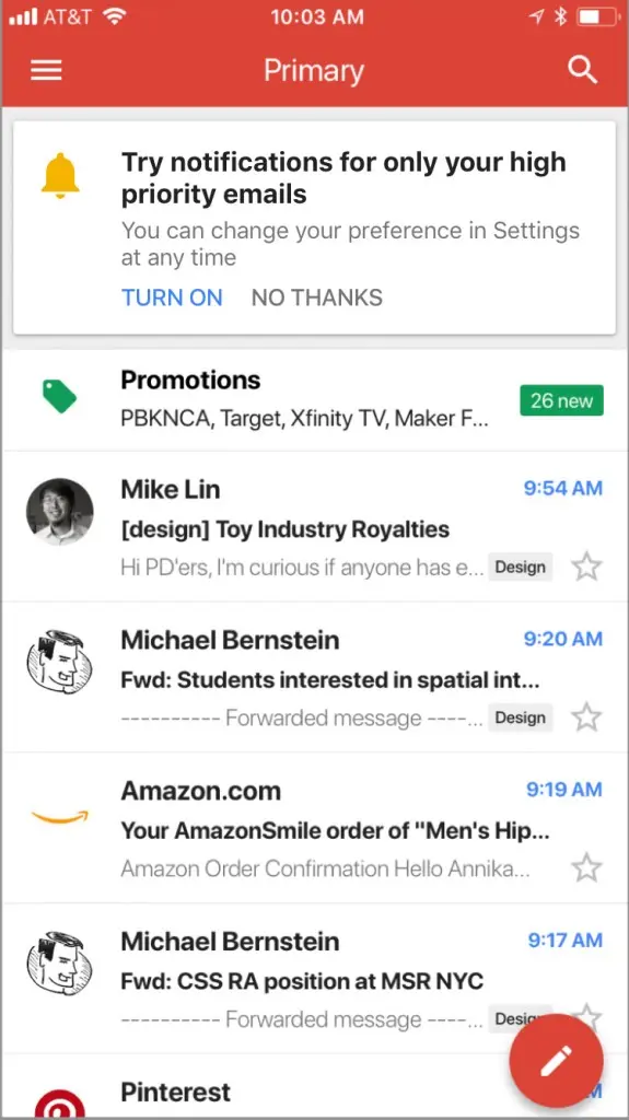 Gmail перестанет беспокоить по пустякам. ИИ поможет
