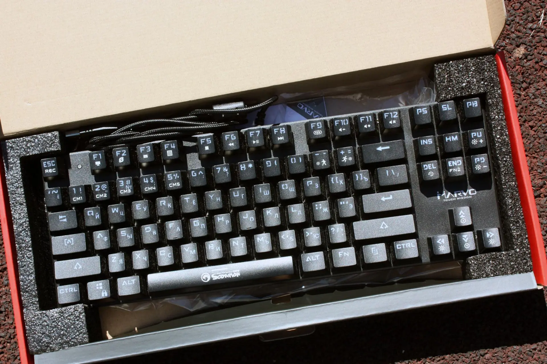 Обзор игровой клавиатуры Marvo KG914G