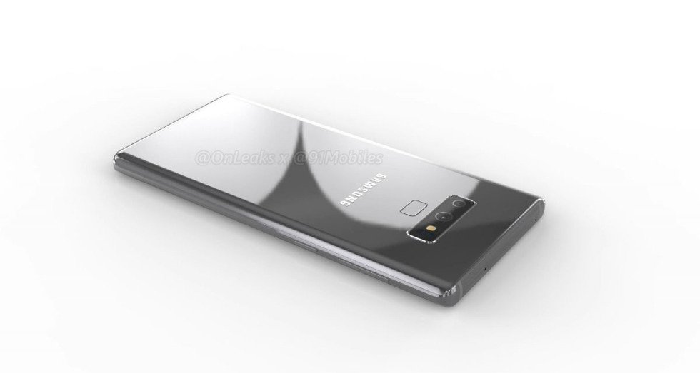 Samsung расположит сканер отпечатков пальцев у Galaxy Note 9 правильно