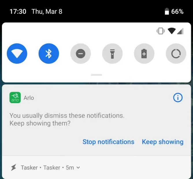 Android P сам умеет определять оповещения, которые вас раздржают