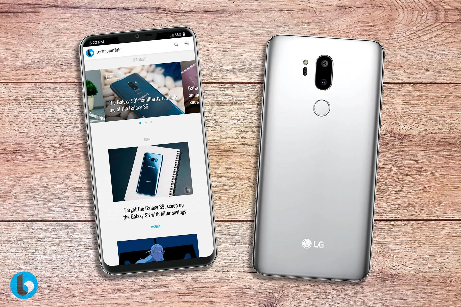 LG G7 будет модным парнем: чёлка и все дела