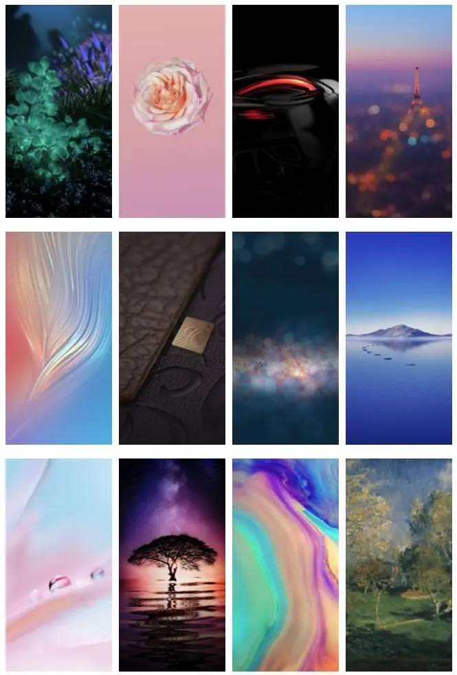 Обои с грядущего Huawei P20 выложены в сеть