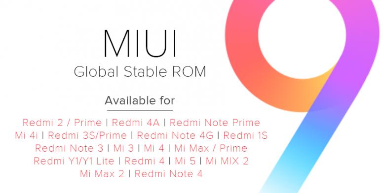 Xiaomi утверждает, что раздала MIUI 9 для всех устройств