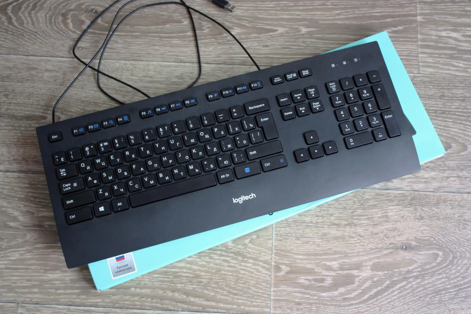Обзор клавиатуры Logitech k280e