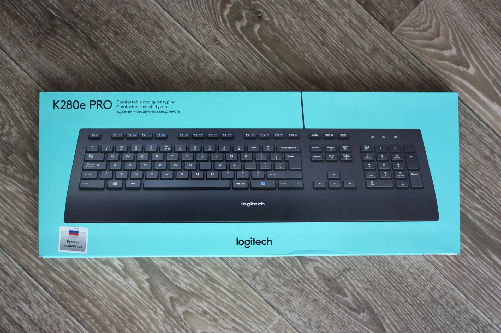 Обзор клавиатуры Logitech k280e