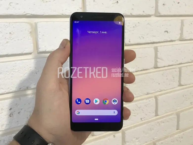 Лайтовый по цене и спецификациям Google Pixel 3 Lite позирует на фото