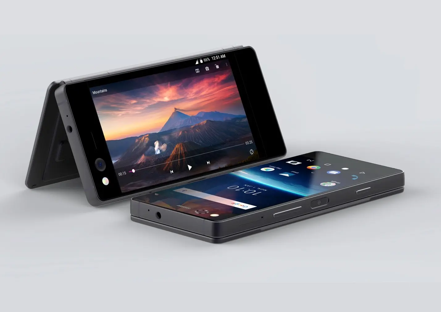 Складной смартфон ZTE Axon M уже в России