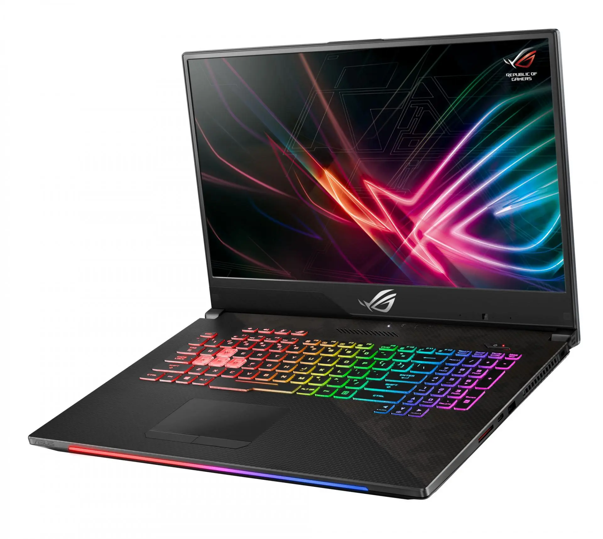 Asus Strix SCAR II (GL704) — игровой ноутбук с ультрабыстрым экраном