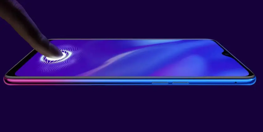OPPO K1 — первый дешёвый смартфон с подэкранным сканером