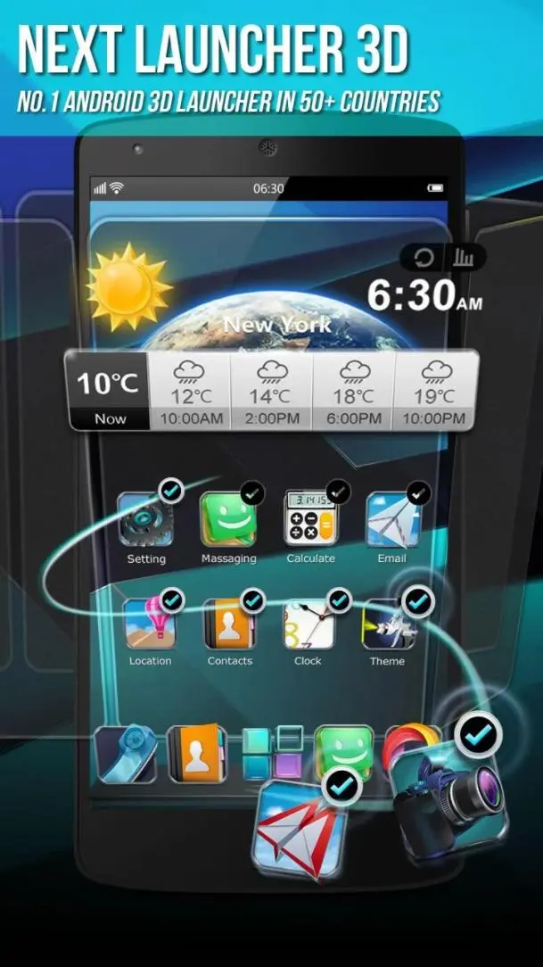 15 популярных ланчеров для Android из Google Play Store