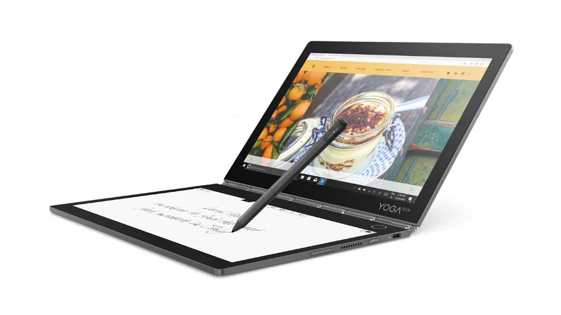 Lenovo Yoga Book C930 получил второй экран с технологией E Ink