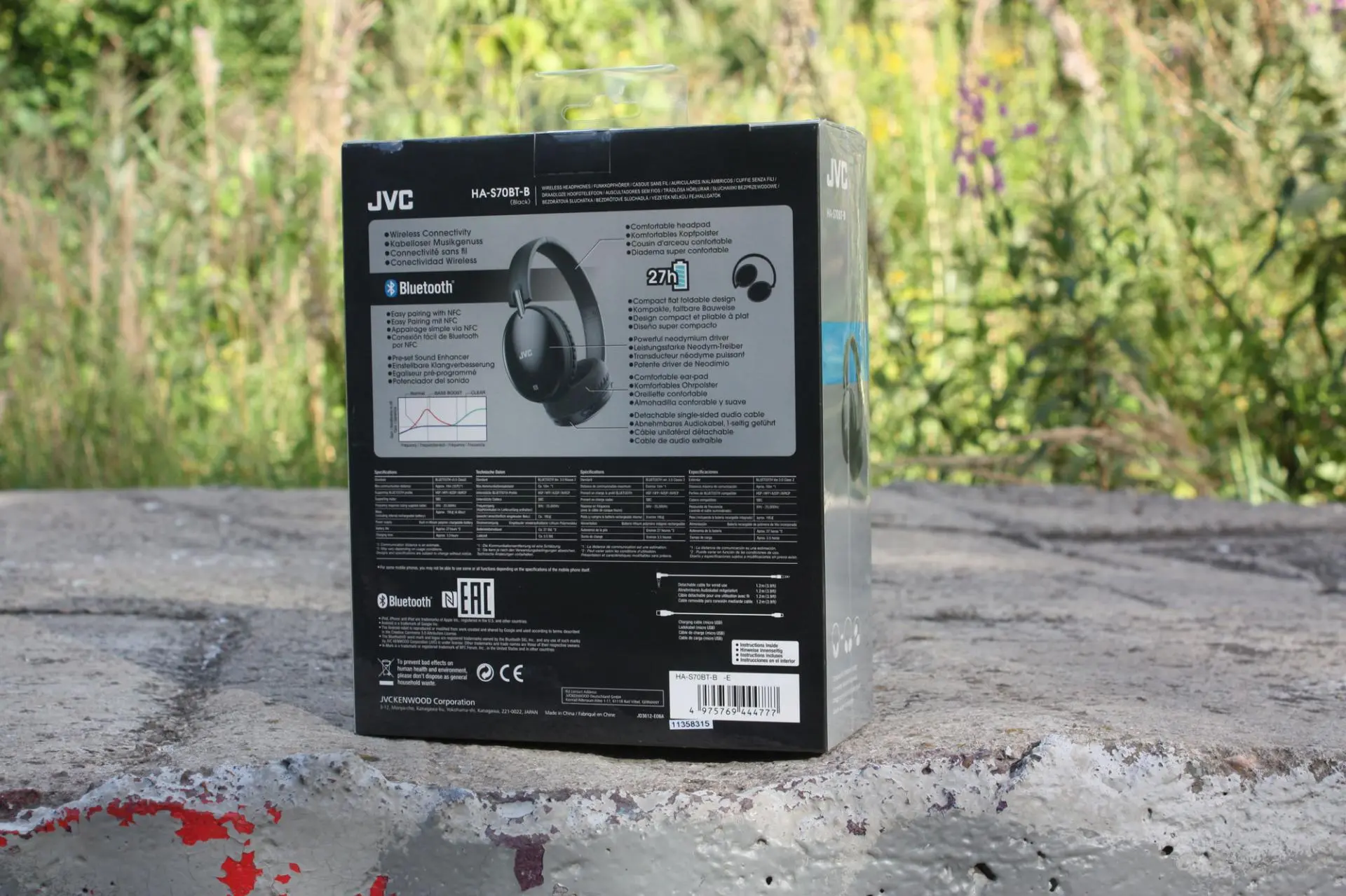 Обзор беспроводных наушников JVC HA-S70BT-B