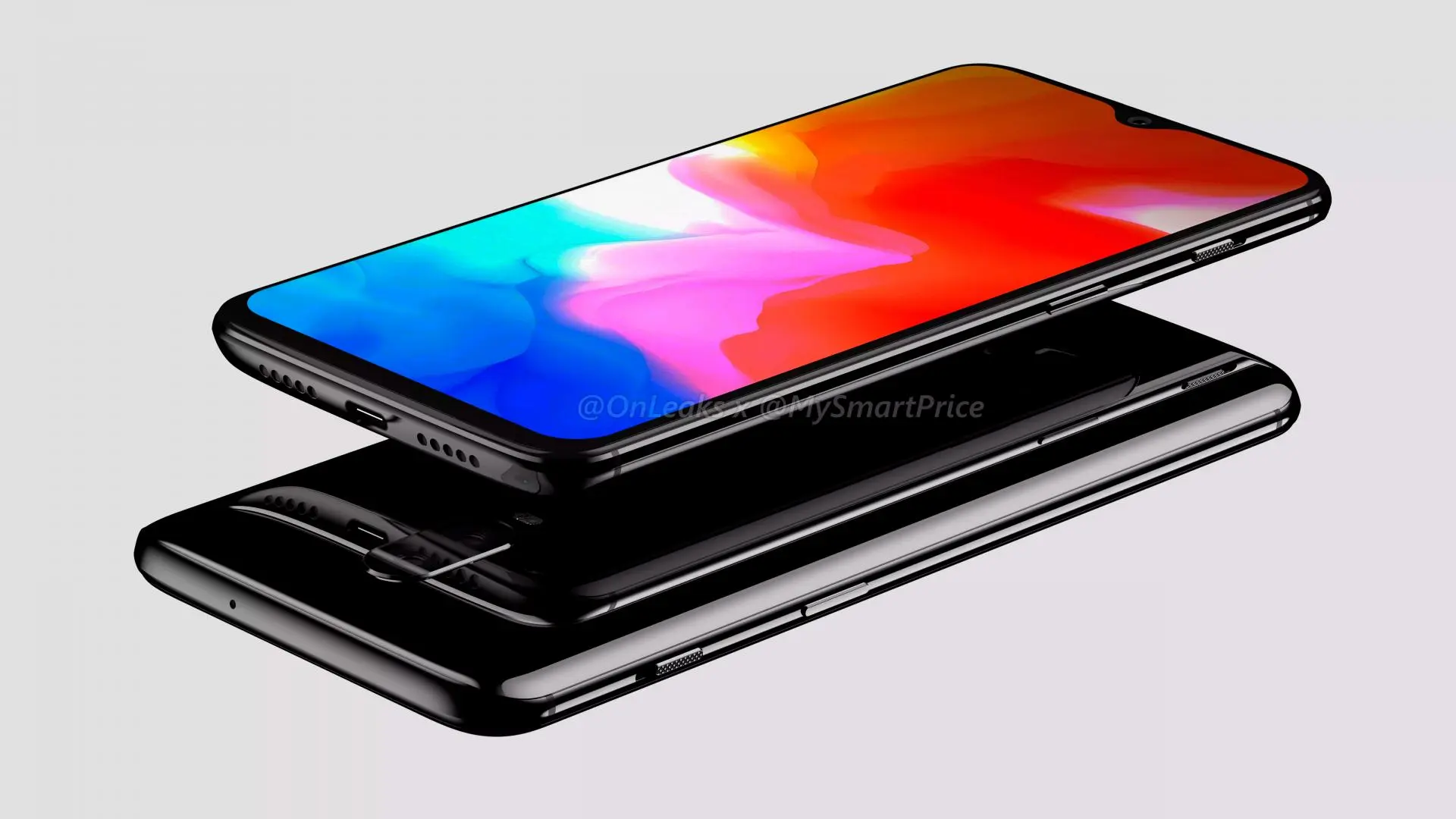 Рендеров OnePlus 6T прибыло. Со всех ракурсов и углов