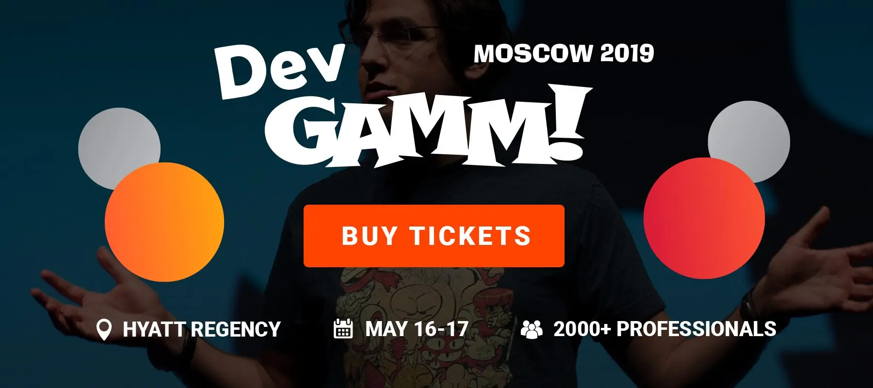 16-17 мая состоится конференция разработчиков игр DevGAMM