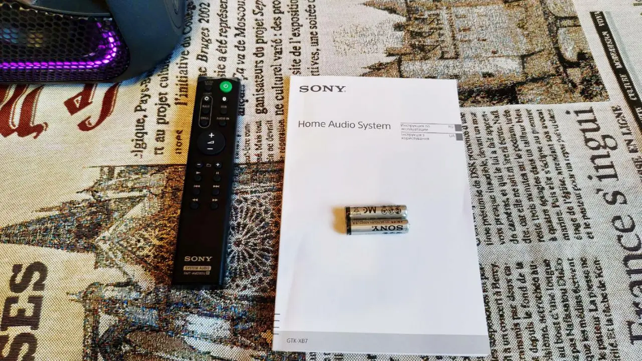 Обзор Sony GTK-XB7 – колонка доминатор