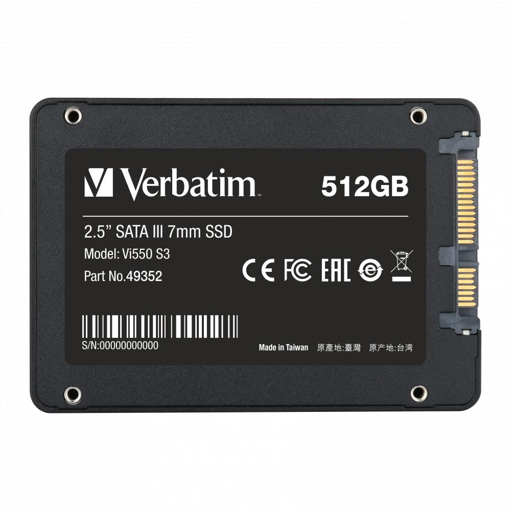 Verbatim обещает хорошие скорости с новым SSD Vi550 S3