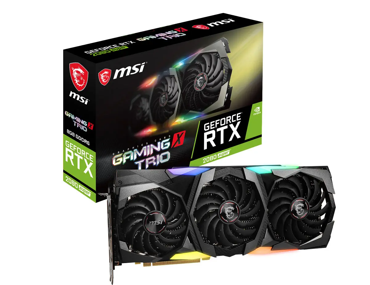 MSI предлагает мощнейшие видеокарты GeForce RTX 2060/2070/2080