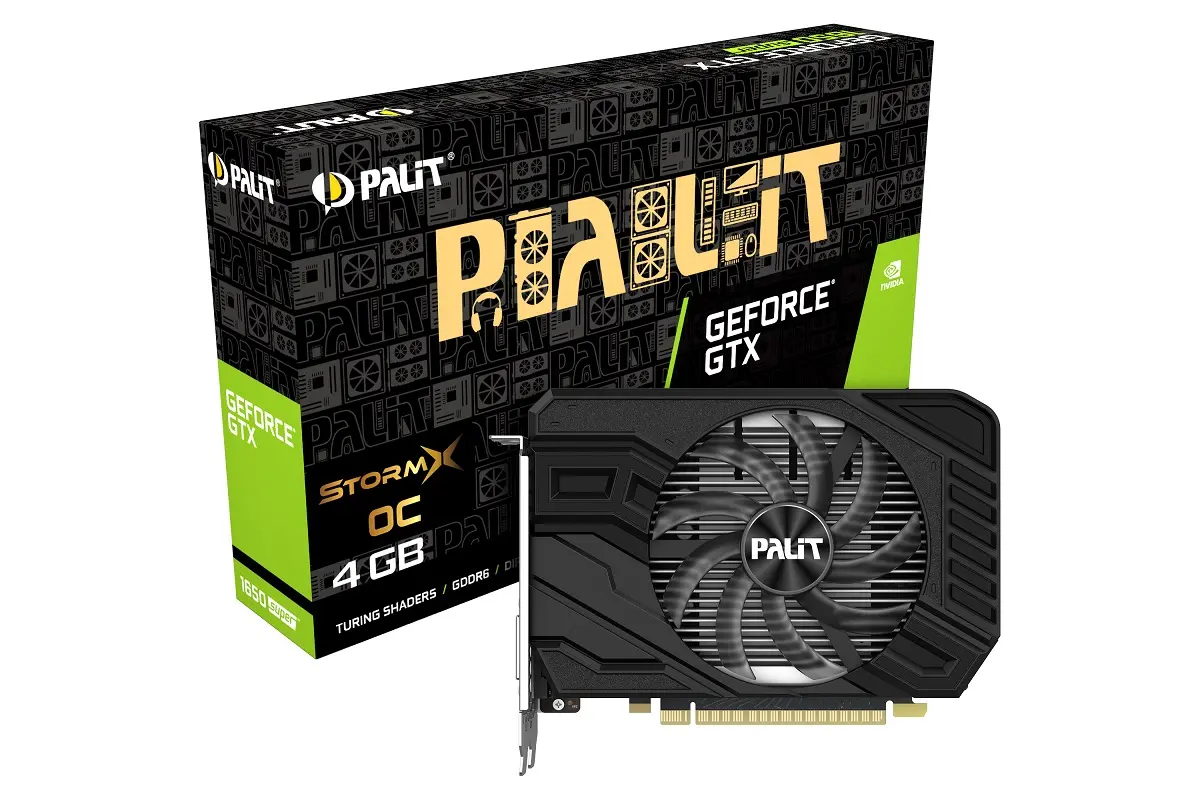 Новые видеокарты PALIT GeForce GTX 1650 SUPER появились в магазинах