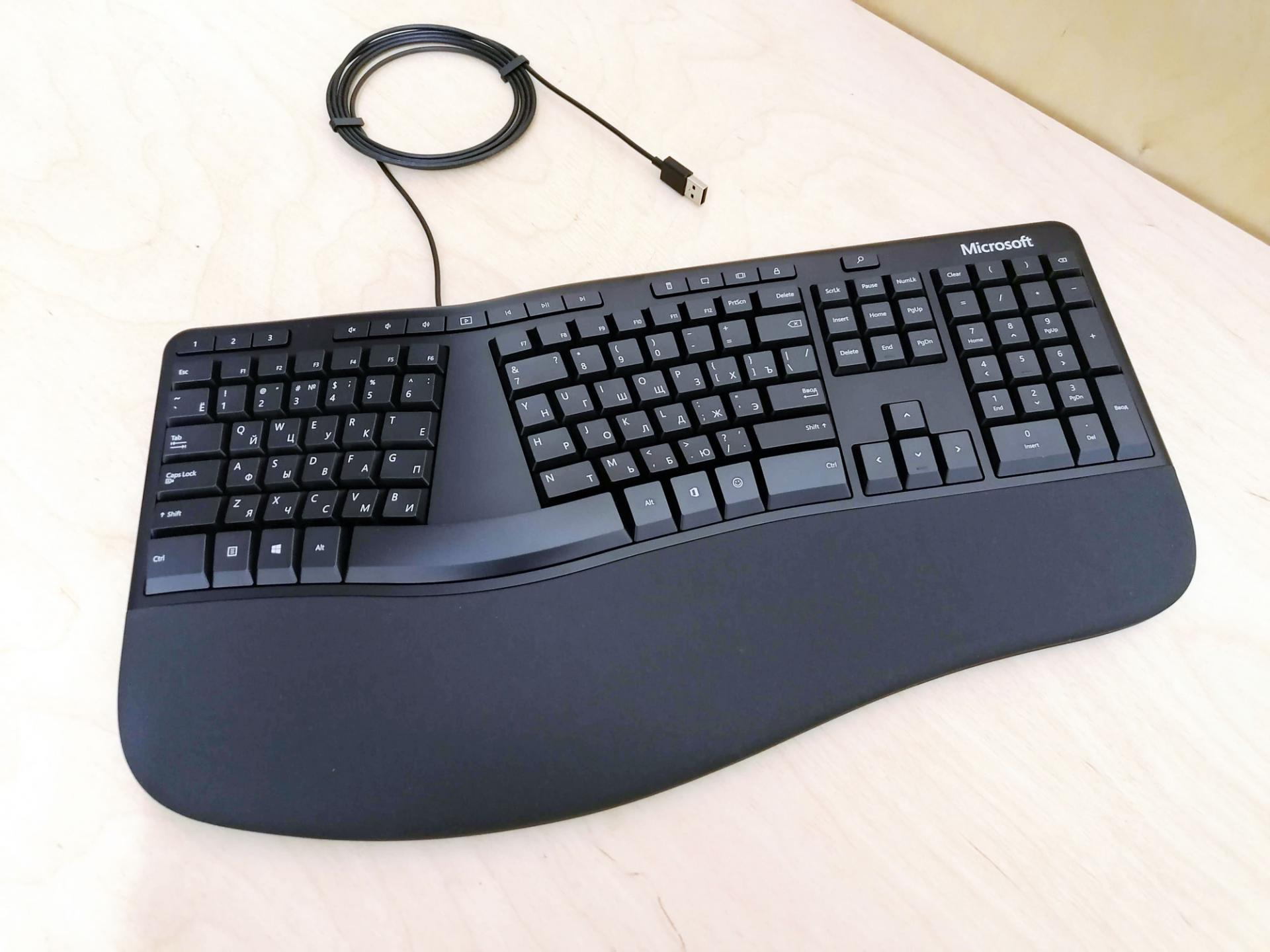 Обзор эргономичной клавиатуры Microsoft Kili Keyboard LXN-00011