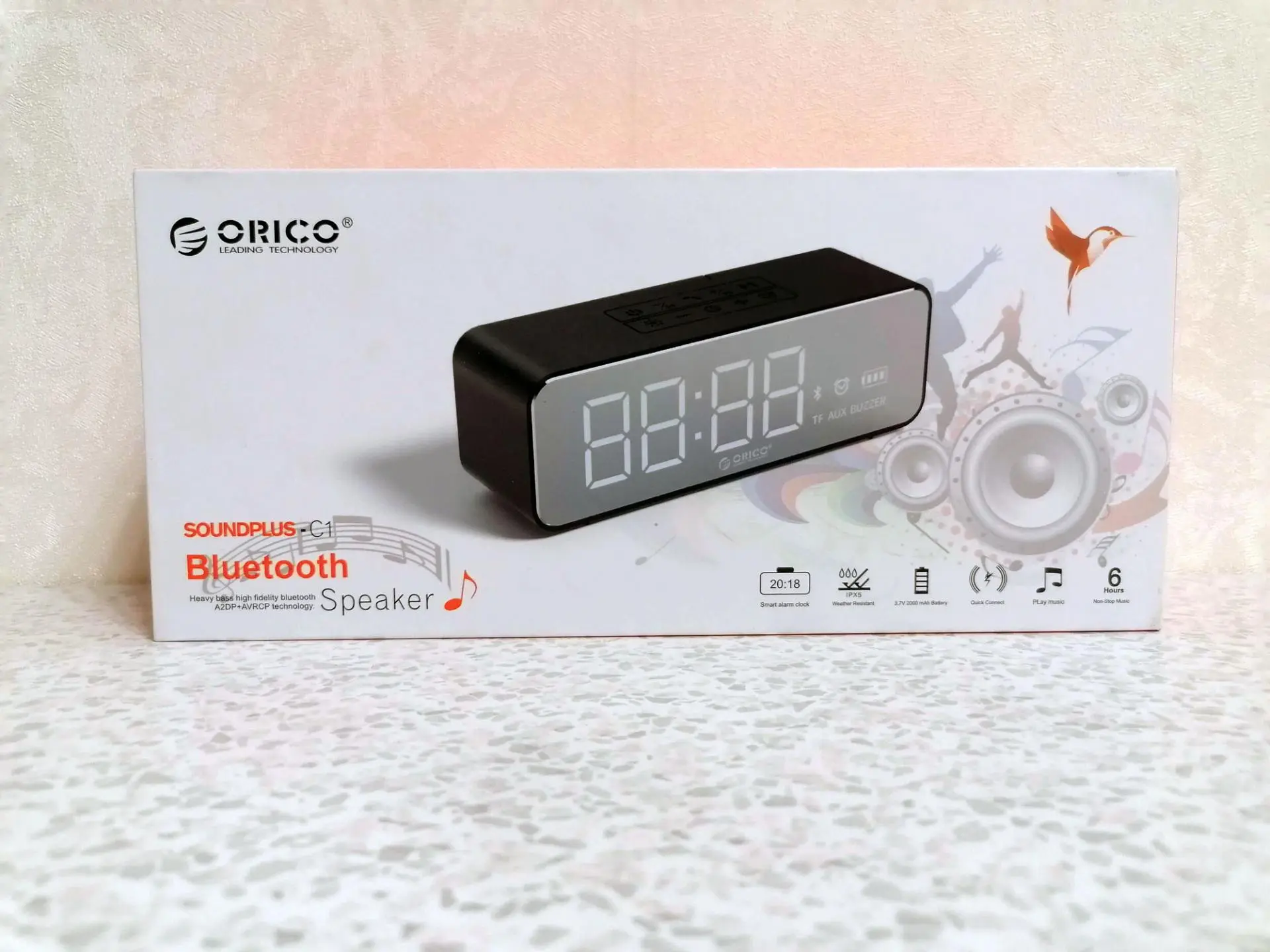 Обзор портативной колонки-часов Orico Soundplus-C1