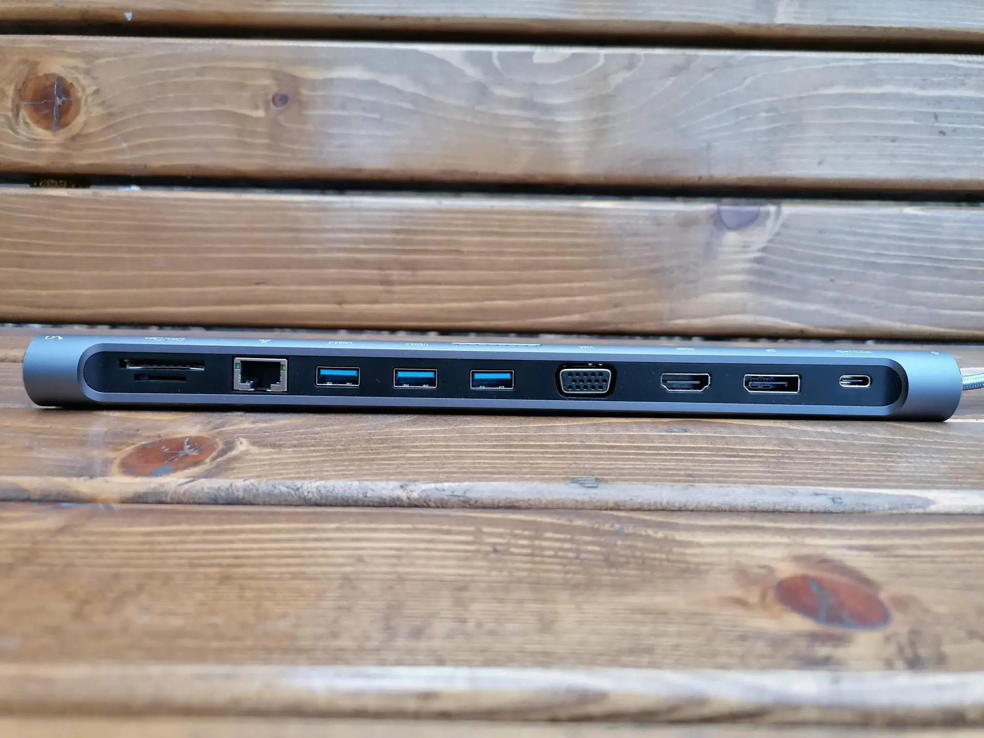 Обзор USB-концентратора Canyon 12-в-1 USB Type C (CNS-HDS09DG)