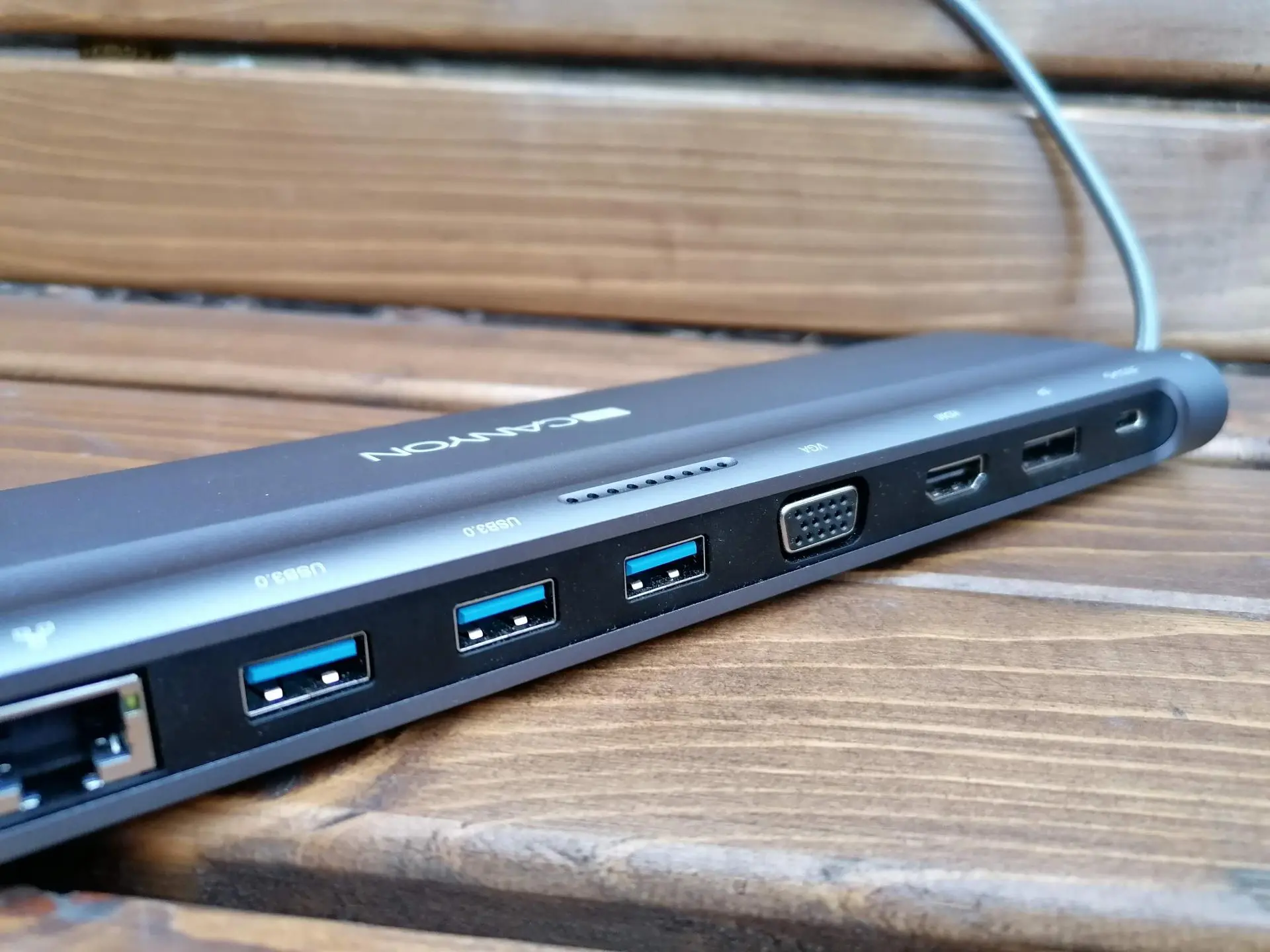 Обзор USB-концентратора Canyon 12-в-1 USB Type C (CNS-HDS09DG)
