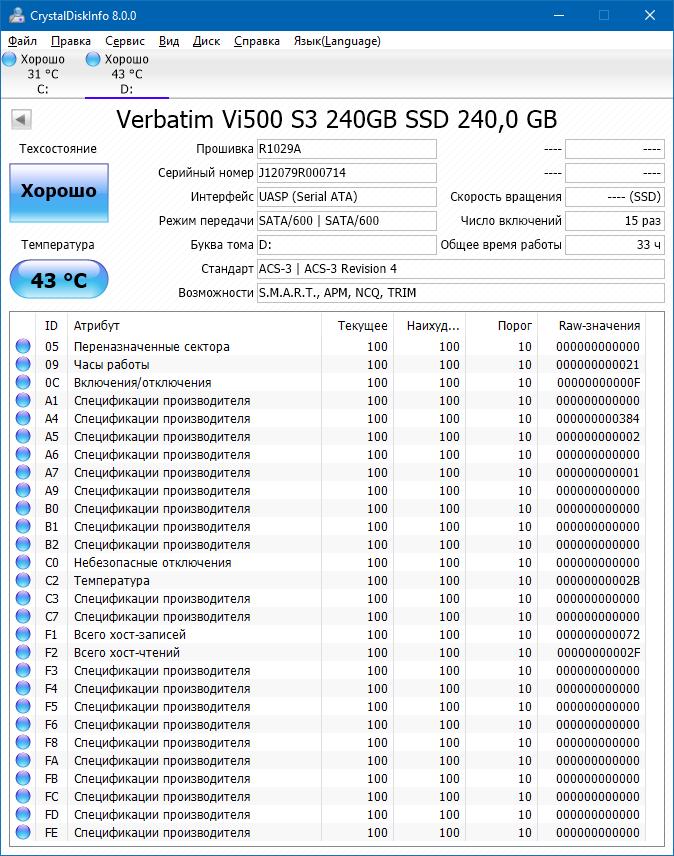 Обзор внешнего SSD Verbatim Store n Go 240 Gb