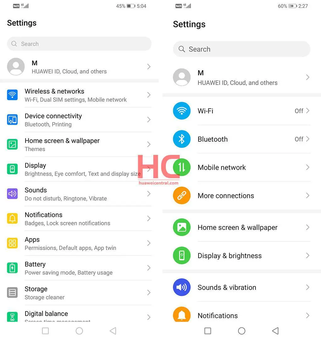 Сравниваем новый интерфейс EMUI 10 и EMUI 9.1. Huawei удалось хорошо?