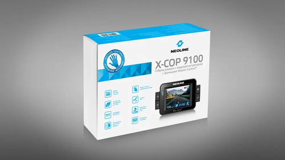 Обзор гибрида радар-детектора и регистратора Neoline X-COP 9100