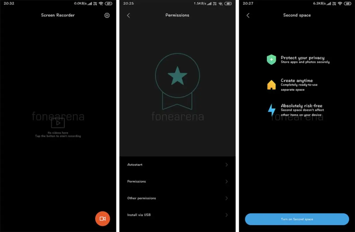 В Xiaomi MIUI 10 появилась тёмная тема оформления