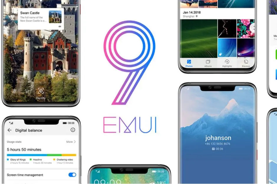 Huawei P10 и Honor 9 начали получать EMUI 9.0.1