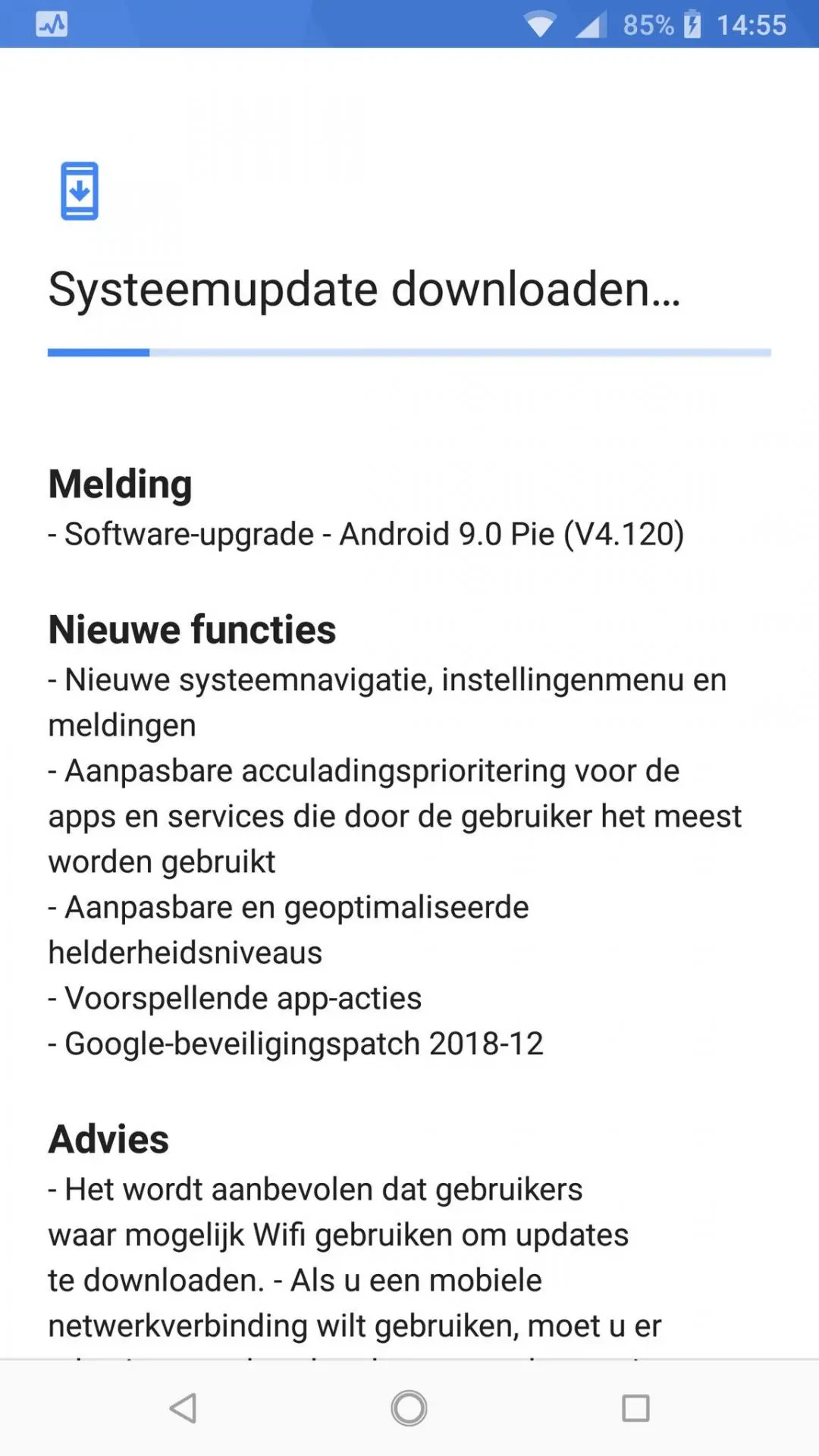 Nokia 8 Sirocco начал получать обновление до Android Pie