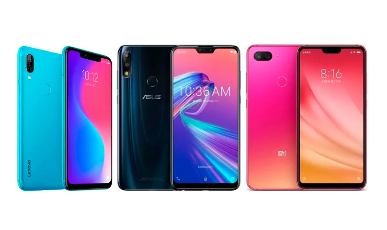 Сравним смартфоны: Lenovo S5 Pro GT, Zenfone Max Pro (M2), Xiaomi Mi 8 Lite