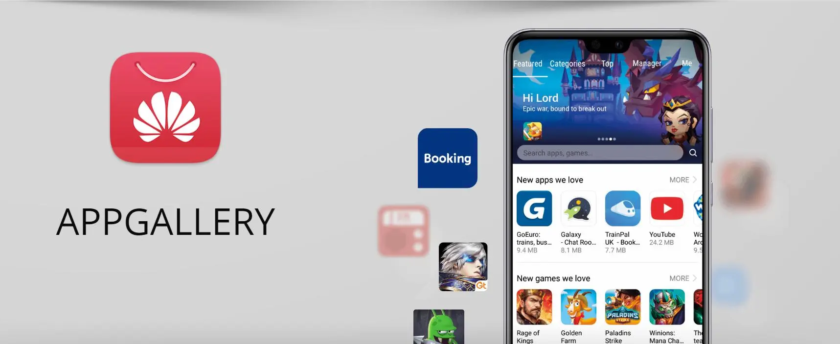 HUAWEI AppGallery — собственный магазин приложений компании