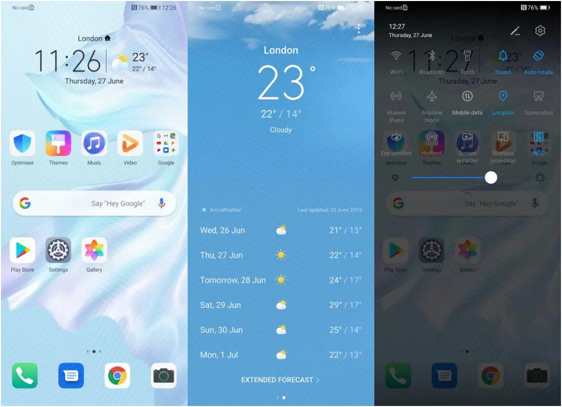 Как будет выглядеть EMUI 10 от Huawei?