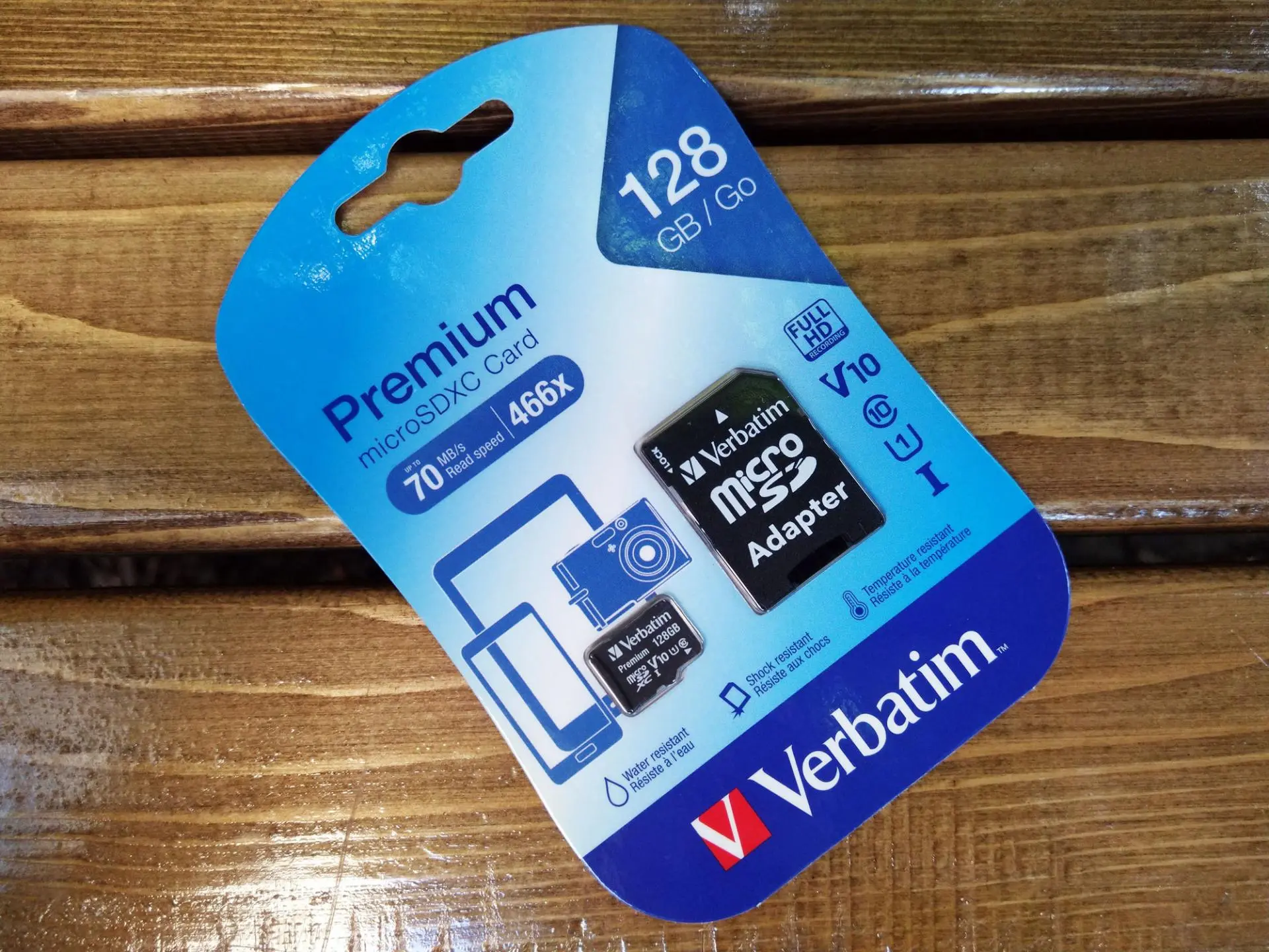 Обзор карты памяти MicroSDXC Verbatim 128 Gb Premium