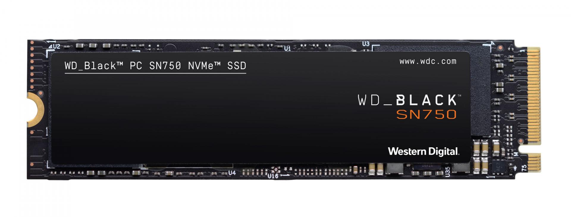 Western Digital показала реактивные SSD NVMe Black SN750