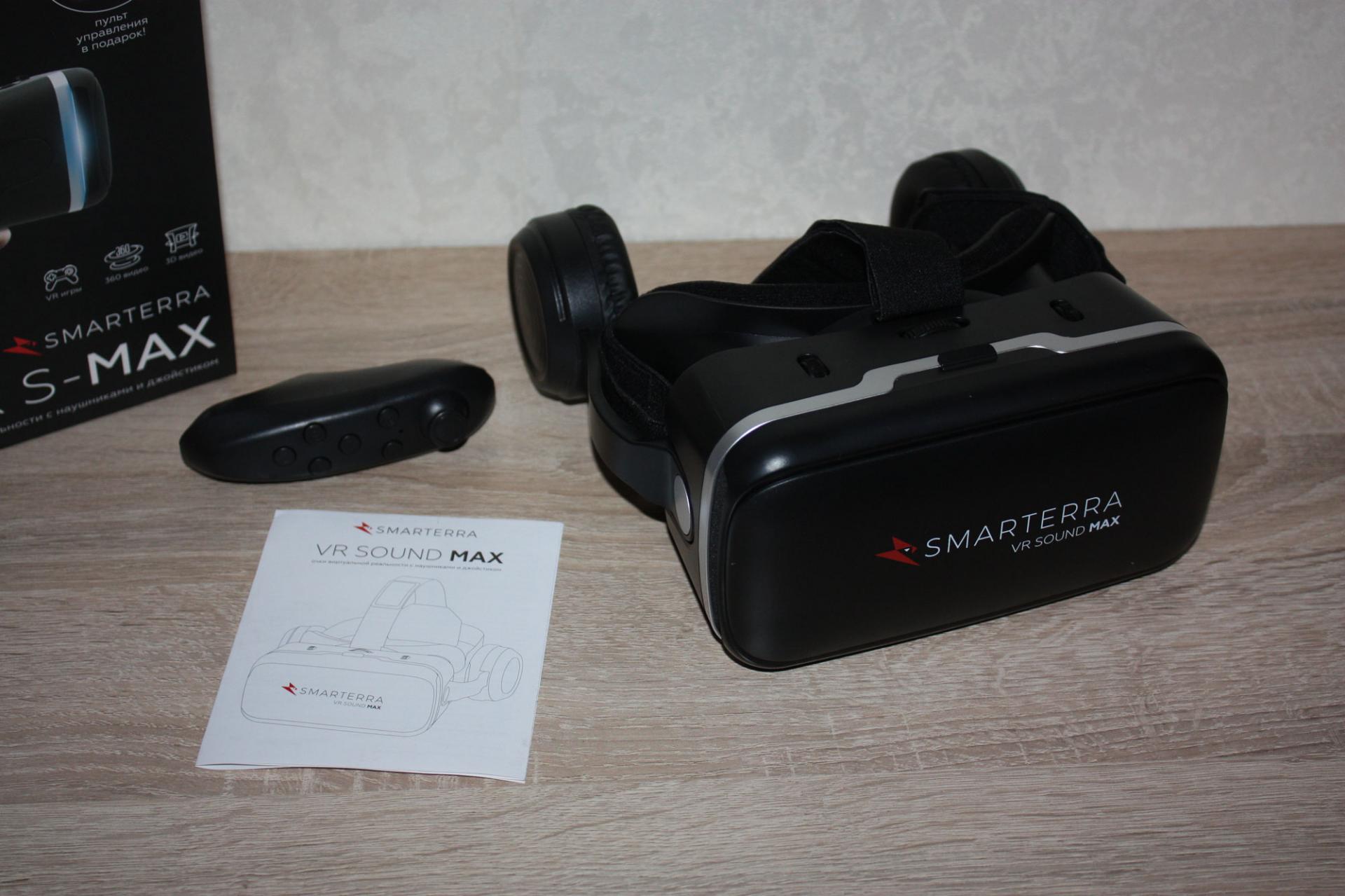 Обзор очков виртуальной реальности Smarterra VR Sound MAX