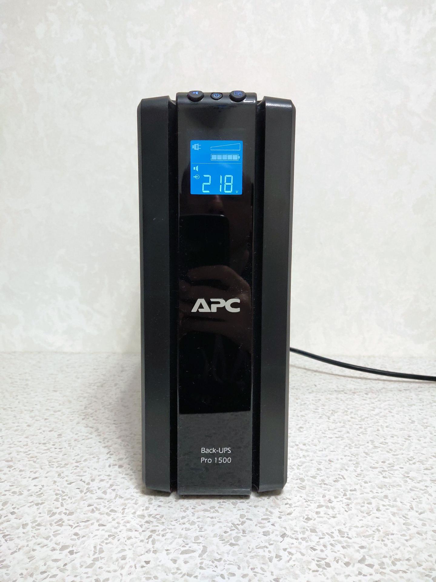 Обзор ИБП APC by Schneider Electric Back-UPS Pro BR1500G-RS