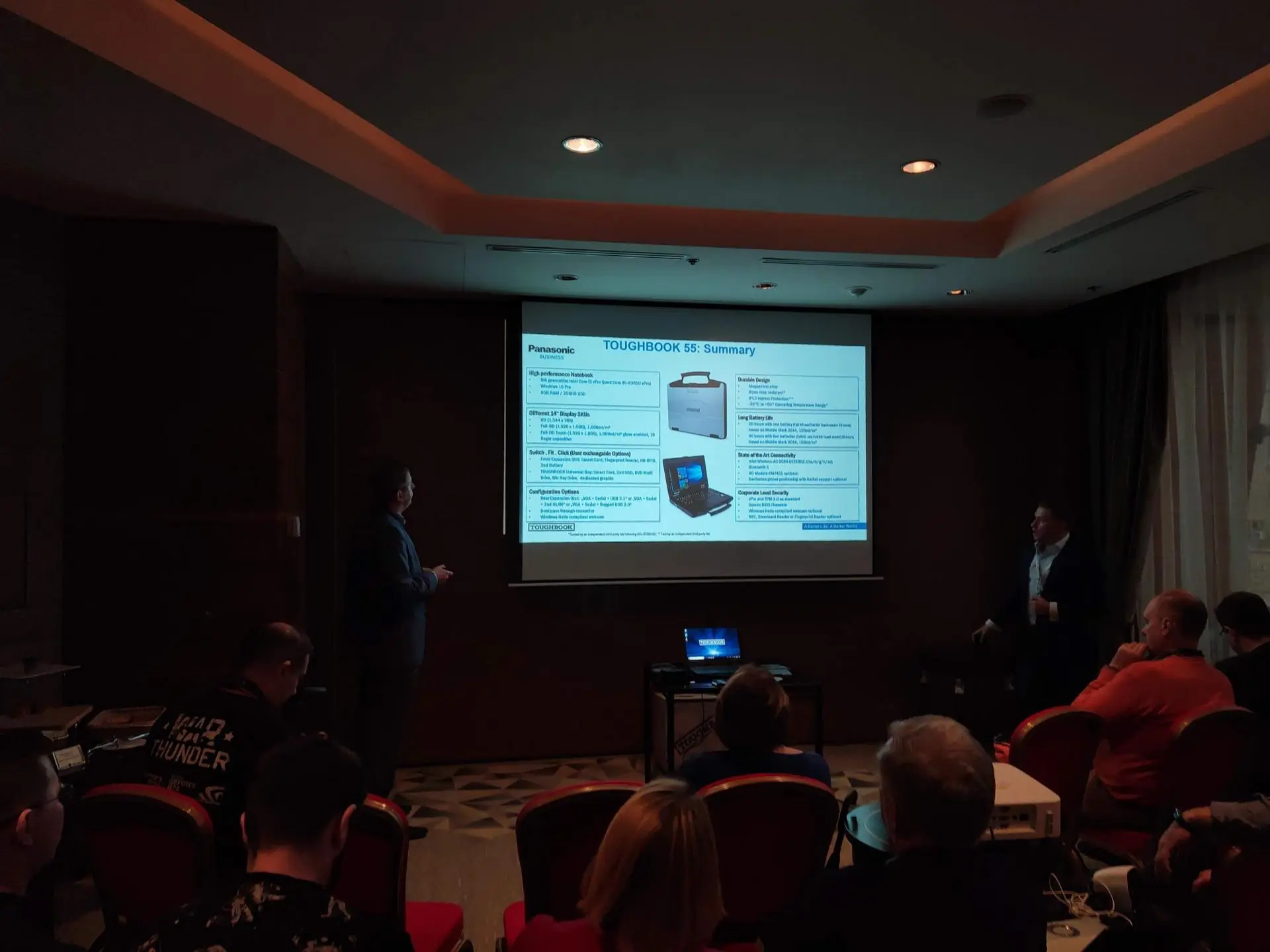 Panaonic показала защищённый ноутбук Toughbook 55