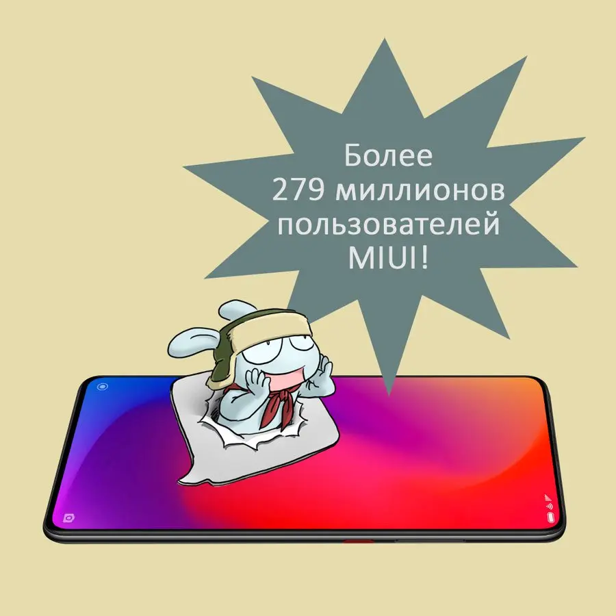 Прошивка с MIUI уже 279 миллионов пользователей смартфонов Xiaomi