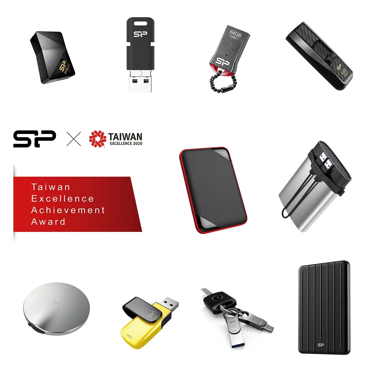 Silicon Power удостоена главной ИТ-награды в Тайване Taiwan Excellence Award