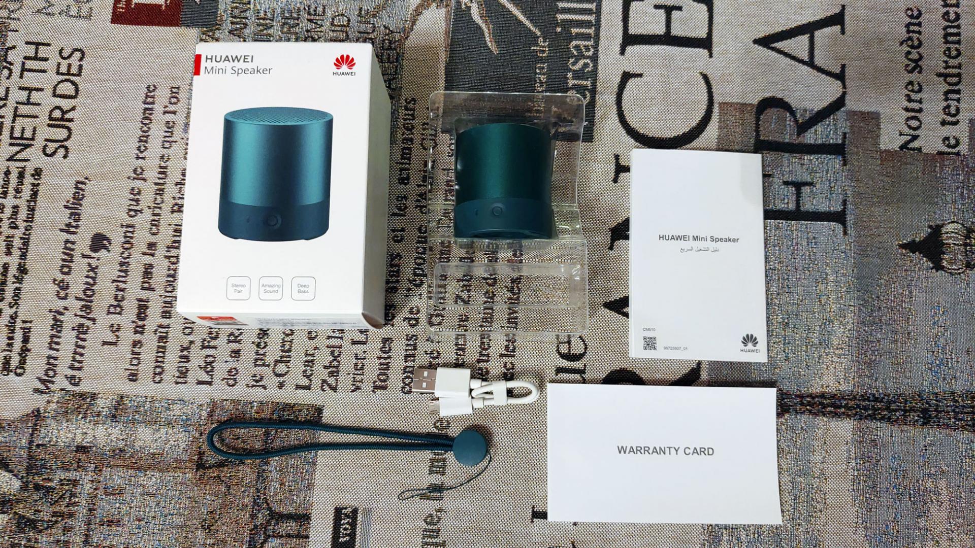 Обзор беспроводной Bluetooth-колонки Huawei Mini Speaker CM510