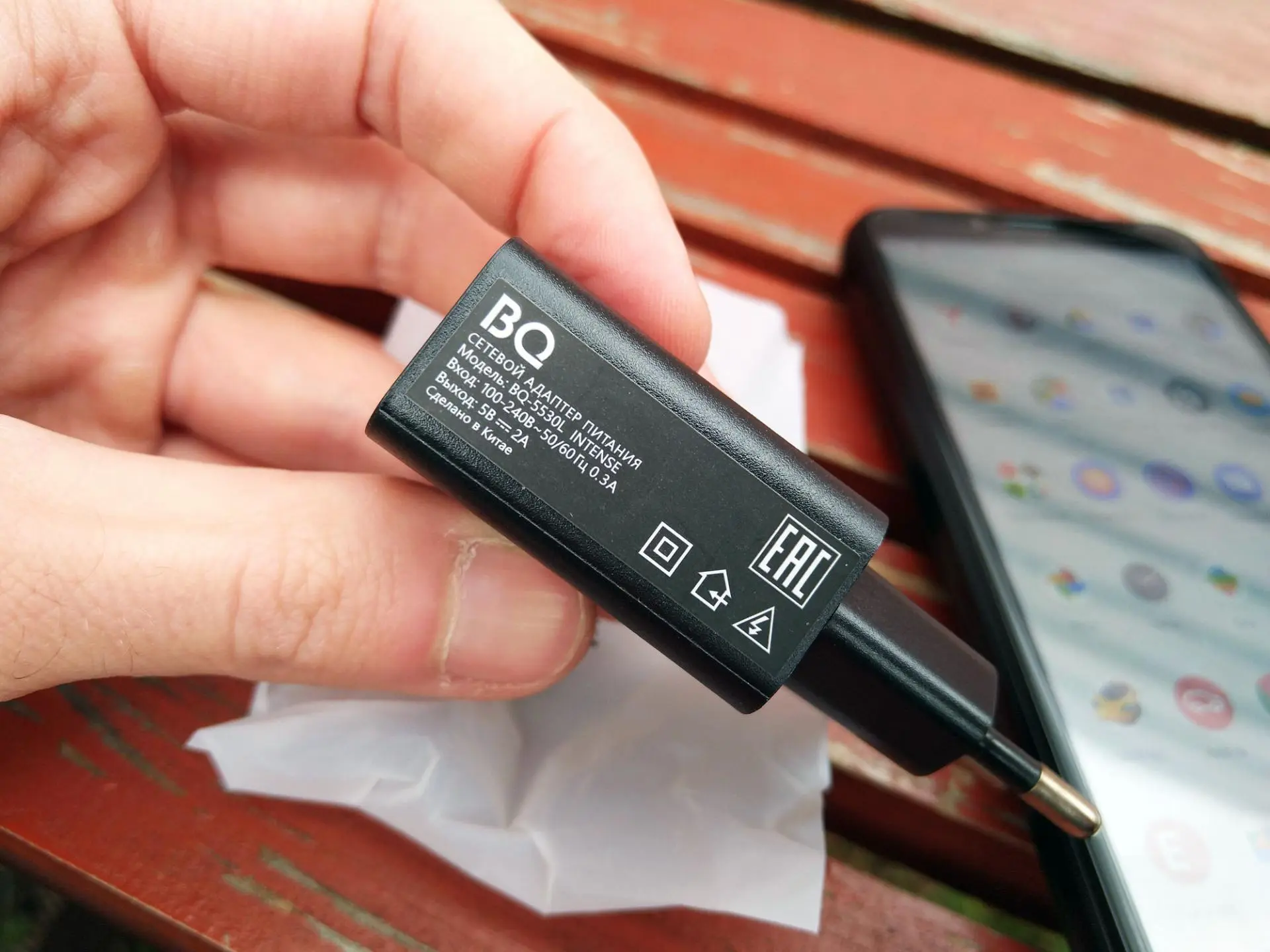 Обзор смартфона с большой батареей BQ Intense 5530L